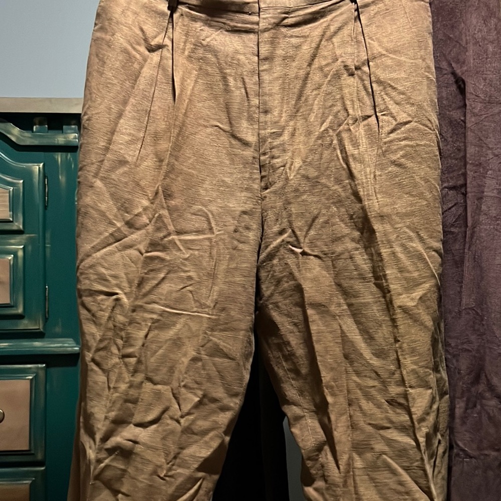 Dockers dress slacks, 34/32, linen/cotton/viscose